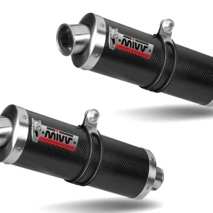 TERMINALI MIVV OVAL CARBONIO-CARBONIO YAMAHA YZF 1000 R1 2007-2008- Ultime Pezzi