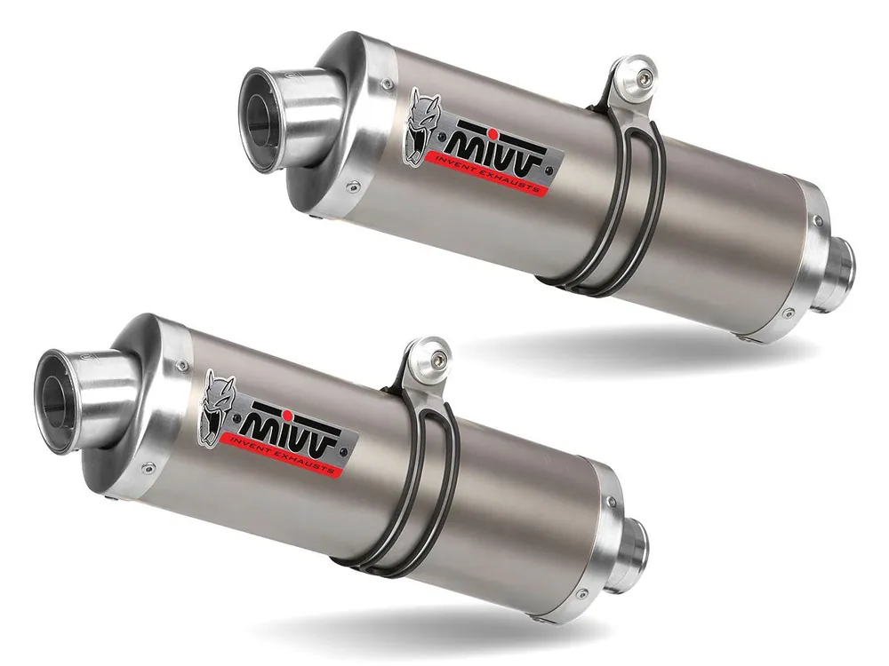 TERMINALI MIVV OVAL TITANIO DUCATI 996 1994-2001- Miglior Prezzo