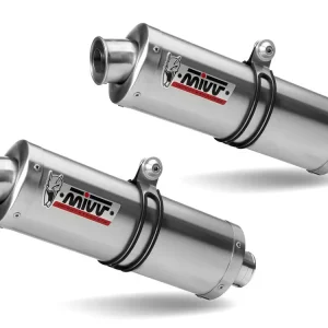 Novità TERMINALI MIVV OVAL INOX CAGIVA RAPTOR 1000 2000-2005-