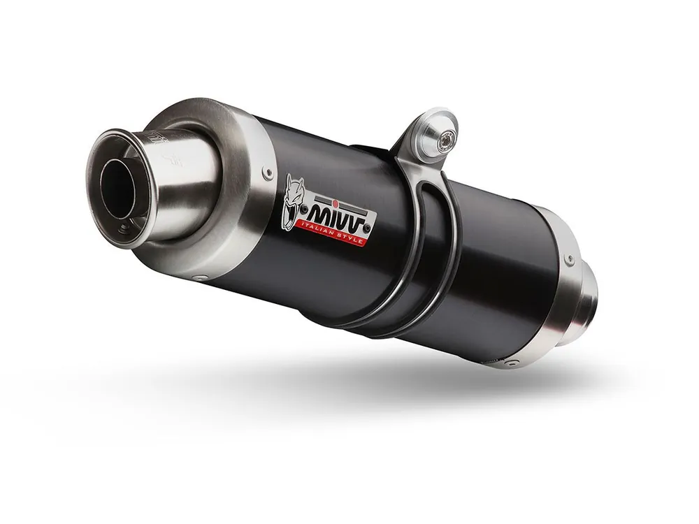 TERMINALE MIVV GP ACCIAIO NERO YAMAHA MT-03 2016-2024- Spedito Oggi