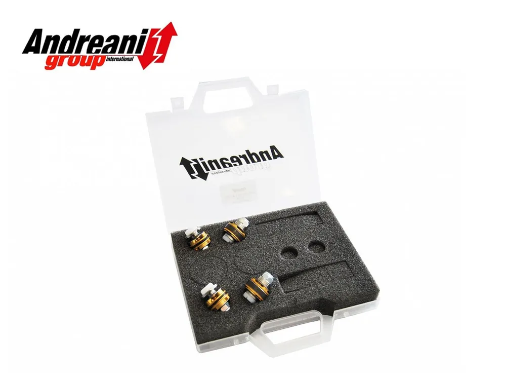 Pagamento Sicuro KIT PISTONE+LAMELLE AMMORTIZZATORE ANDREANI SUZUKI RMZ 450 08-09 SETTING MOTARD-