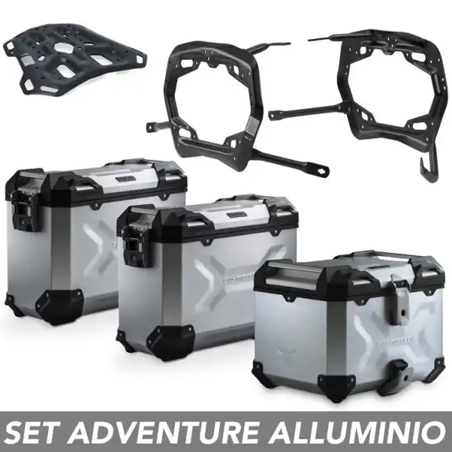 Prezzo Di Fabbrica Kit valigie SW-Motech Trax Adv alluminio per BMW F750 GS-