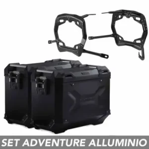 Prezzo Ridotto Kit valigie SW-Motech Trax Adv alluminio nero 45/37 per Voge Valico 625 DSX dal 2025-