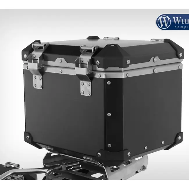 Bauletto Wunderlich Extreme in alluminio 40 litri nero- Super Prezzo