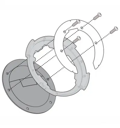 Flangia serbatoio Givi per borse con sistema Tanklock per Kove 800X Pro- Promo Stagionale