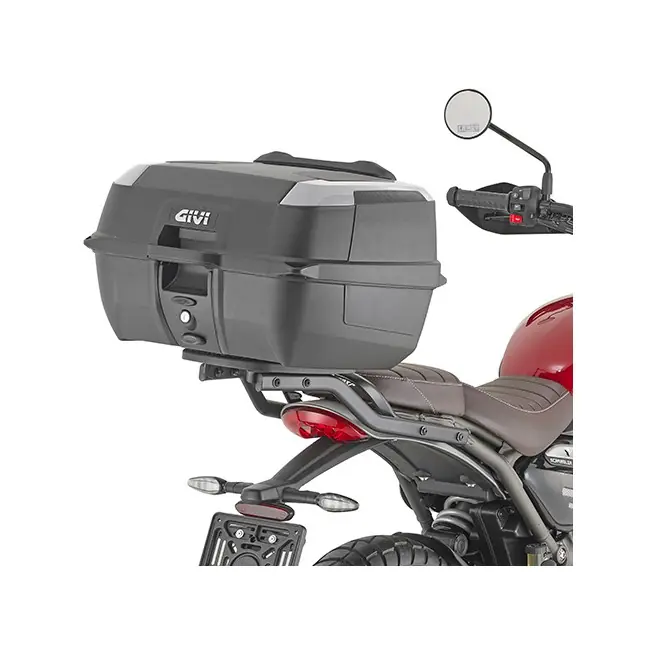 Quantità Limitata Portapacchi Givi Monolock per Triumph Speed 400 e Scrambler 400X-