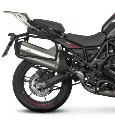 Direttamente Dal Produttore Portavaligie laterale Shad 4P per valigie compatibili su Benelli TRK 702 e 702X-
