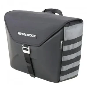Valigia laterale Hepco & Becker XTravel 19 litri attacco C-Bow nera- Reso Gratuito
