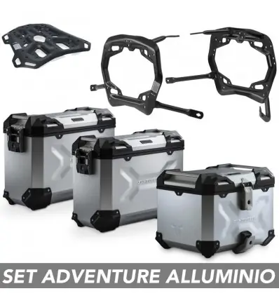 Spedizione Gratuita Kit valigie SW-Motech Trax Adv alluminio per Honda NT 1100 dal 2022-