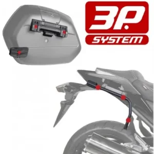 Professionale Portavaligie laterale Shad 3P per valigie dedicate su BMW F900R e F900XR-