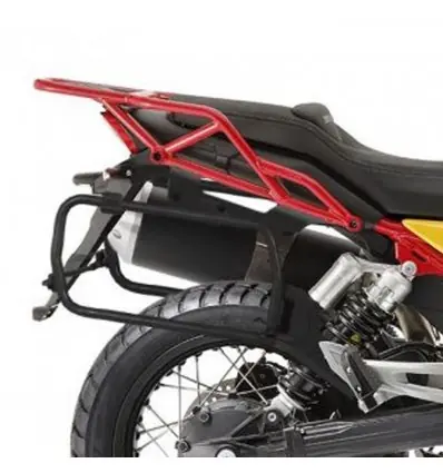 Saldi Portavaligie laterale Shad 4P per valigie compatibili su Moto Guzzi V85 TT 19-23-