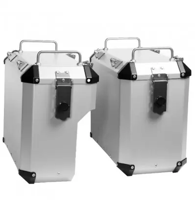 Coppia valigie MyTech per telai BMW su R1200 GA Adv, R1250 GS Adv, F850 GS Adv- Popolare