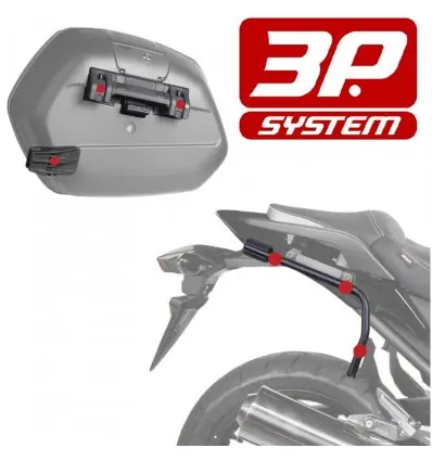 Vendita Finale Portavaligie laterale Shad 3P per valigie SH36 e SH35 su Triumph Tiger 1050 Sport-