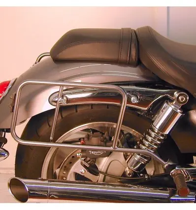 Promozione Telai laterali cromati Hepco & Becker per Triumph Rocket e Rocket III Roadster-