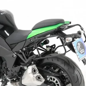 Soddisfatti O Rimborsati Coppia telai laterali neri Hepco & Becker Lock It per Kawasaki Z1000 SX 15-16-