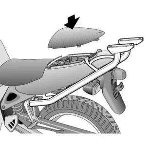Portapacchi Shad per Suzuki SV 650 99-02- Occasione