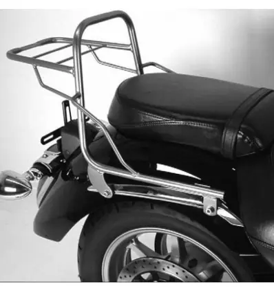 Spedizione Espresso Portapacchi cromato Hepco & Becker Rear Rack per Yamaha XVS 1300 Midnight Star dal 2007-
