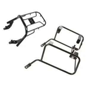 Portapacchi e telai laterali neri Hepco & Becker Lock It per Yamaha XJR 1300 04-06- Sconto