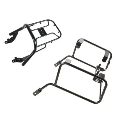 Portapacchi e telai laterali neri Hepco & Becker Lock It per Yamaha XJR 1300 04-06- Sconto