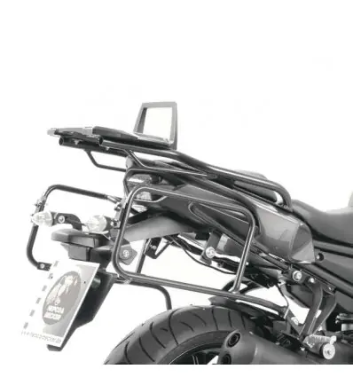 Pagamento Sicuro Coppia telai laterali neri Hepco & Becker Lock It per Yamaha FZ8 dal 2010-
