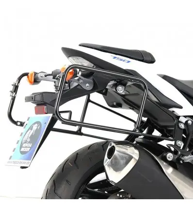 Di Tendenza Coppia telai laterali neri Hepco & Becker Lock It per Suzuki GSR 750 dal 2011-
