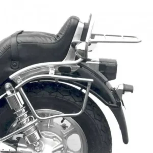 Portapacchi cromato Hepco & Becker Rear Rack per Kawasaki VN 750 Twin Vulcan 86-92- Pagamento Sicuro