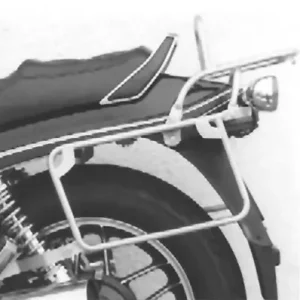 Nuova Collezione Portapacchi e telai laterali Hepco & Becker neri per Honda CBX 600/650E 83-87-
