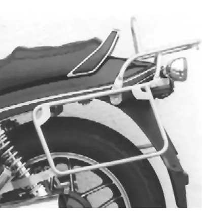 Nuova Collezione Portapacchi e telai laterali Hepco & Becker neri per Honda CBX 600/650E 83-87-