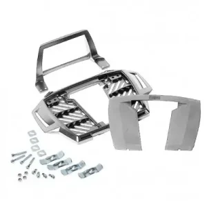 Non Perdere Portapacchi argento Hepco & Becker Alu Rack per Yamaha FZ6 Fazer S2 07-10-