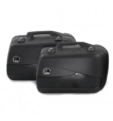 Professionale Valigie laterali Hepco & Becker Junior 40 litri Flash black-