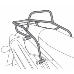 Prezzo Conveniente Portapacchi Hepco & Becker Rear Rack per Yamaha XT660X e XT660R 04-06-