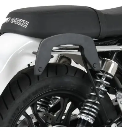 Telai laterali Hepco & Becker C-Bow system per Moto Guzzi V7 Cafe Classic cromati- Offerta Limitata