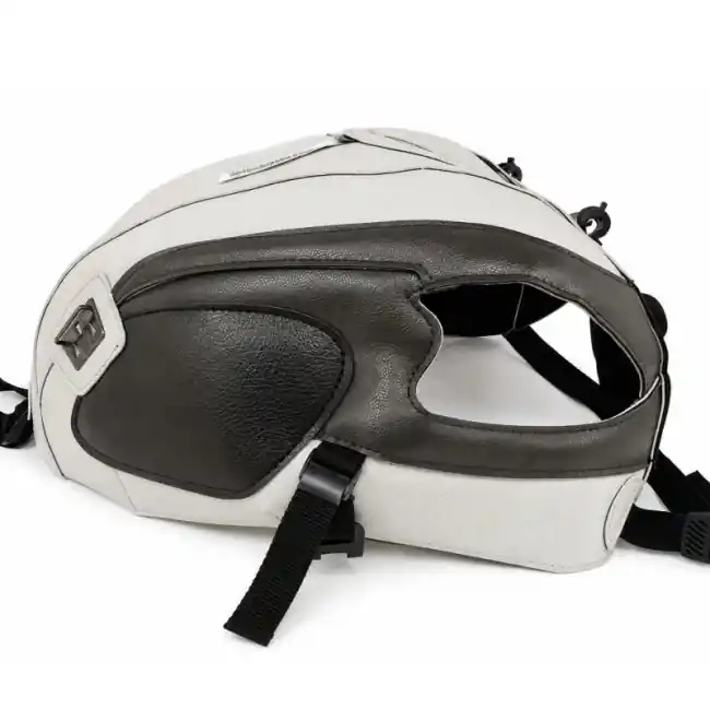 Copriserbatoio Bagster per Kawasaki W650 99-06 in similpelle grigio e antracite- Ordina Subito