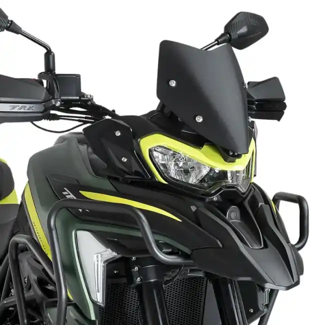 Cupolino Puig Sport per Benelli TRK 702/X dal 2023 nero opaco- Soddisfatti O Rimborsati
