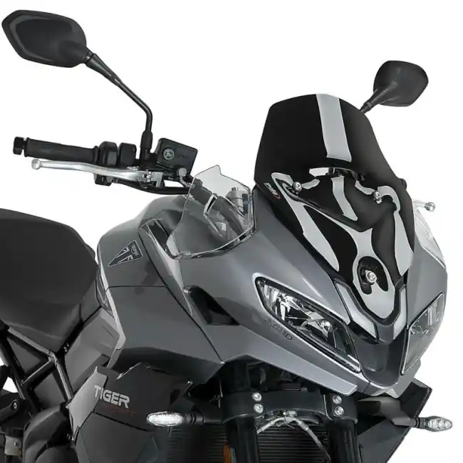 Compra Oggi Stesso Cupolino Puig Sport per Triumph Tiger Sport 800 dal 2025 nero lucido-
