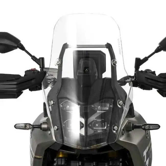 Cupolino Isotta Rally RSG Antiurto con copertura faro per Yamaha Tenere 700 dal 2025 trasparente- Ultime Pezzi