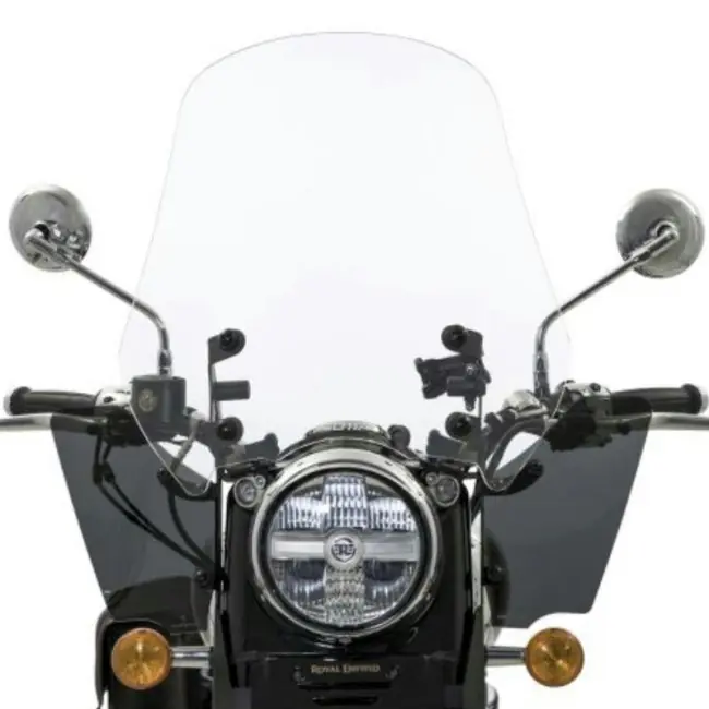 Di Tendenza Cupolino medio Isotta per Royal Enfield Classic 650 dal 2025 trasparente-