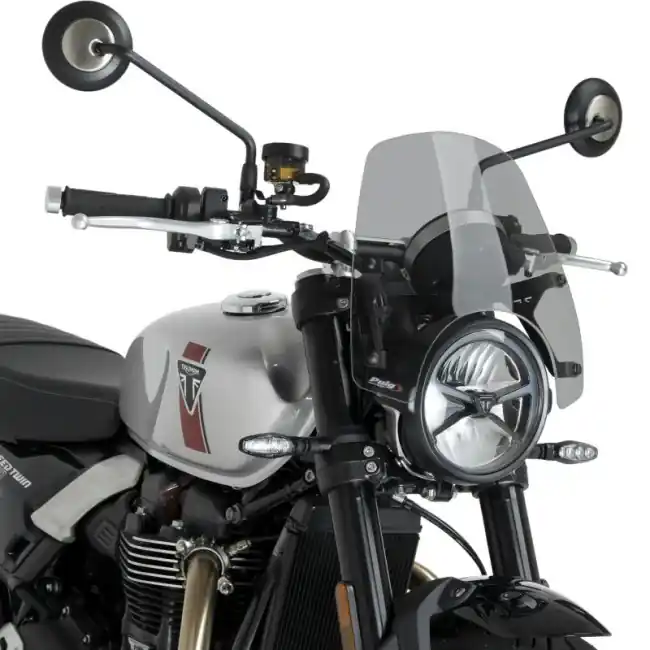 Cupolino Puig Sport per Triumph Speed Twin 900 dal 2025 fume chiaro- Prezzo Ridotto