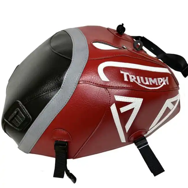 Subito Disponibile Copriserbatoio Bagster pet Triumph Speed 400 nero, rosso e bianco-