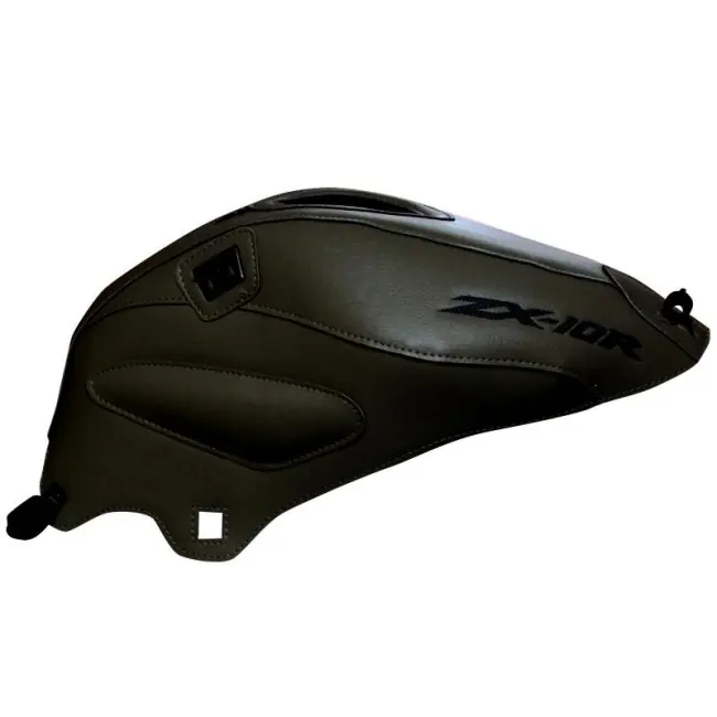 Copriserbatoio Bagster per Kawasaki ZX-10R Ninja 04-07 in similpelle nero- Promozione Esclusiva