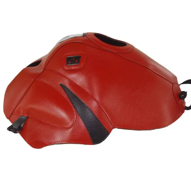 Copriserbatoio Bagster per Yamaha TDM 850 96-01 in similpelle rosso e nero- Must-Have