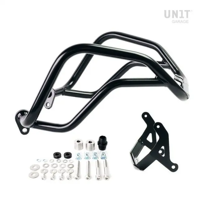 Paramotore alto Unit Garage Heavy Duty nero per BMW R1300 GS- Prezzo Conveniente