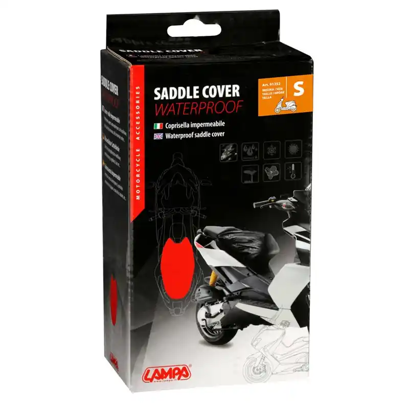 Promozione Telo coprisella Lampa per scooter con sella taglia S-