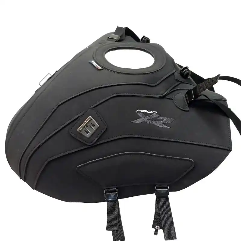 Copriserbatoio Bagster per BMW F900 XR 20-24 in similpelle nero opaco e antracite- Nuova Collezione