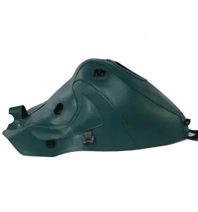 Esclusivo Copriserbatoio Bagster per Kawasaki ZZR 1100 93-01 in similpelle verde scuro-