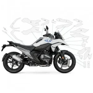 Set completo pellicole protettive Wunderlich per BMW R1300 GS- Di Tendenza