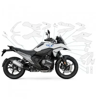 Set completo pellicole protettive Wunderlich per BMW R1300 GS- Di Tendenza