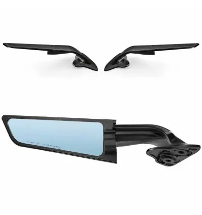 Specchietti Rizoma aerodinamici Stealth nero per Yamaha R6, R7 e R9- Prezzo Basso