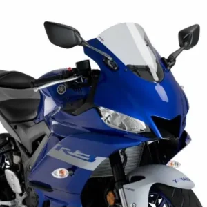 Consegna Rapida Cupolino Puig R-Racer per Yamaha YZF R3 19-24 trasparente-