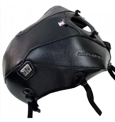 Copriserbatoio Bagster per Yamaha MT-07 dal 2021 in similpelle nero- Spedizione Espresso